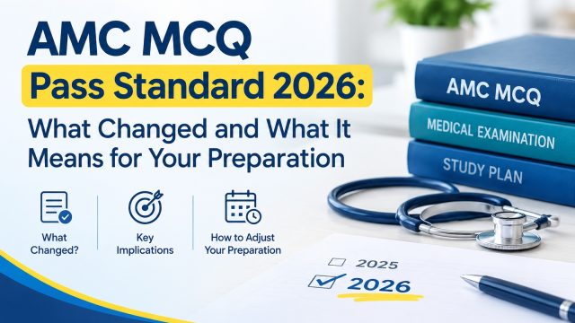 AMC MCQ Pass Standard 2026: What Changed and What It Means for Your Preparation